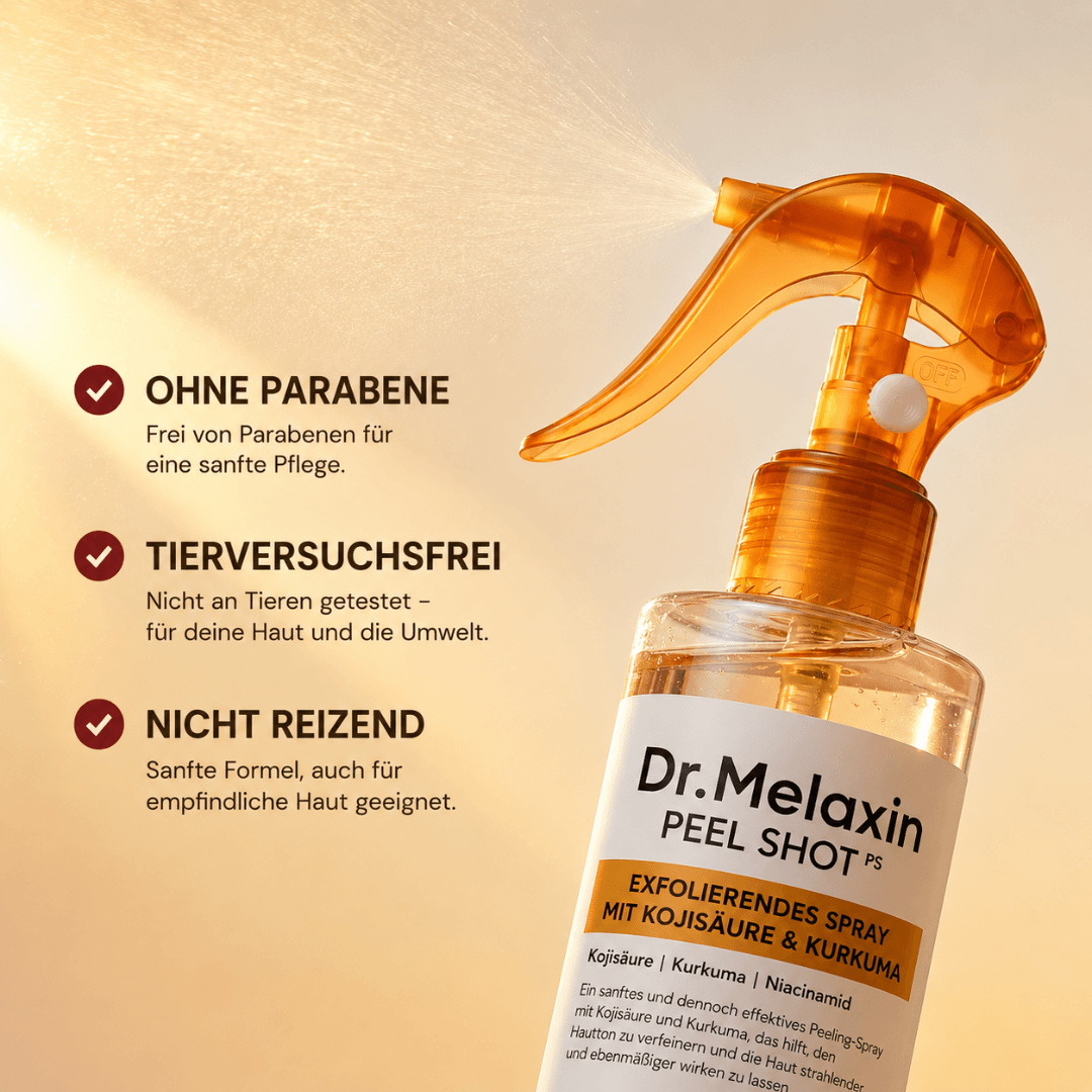 GlowPeel™ | Sanftes Körperpeeling mit Kojisäure & Kurkuma
